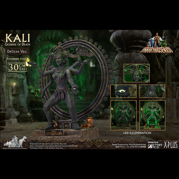 Kali (Deluxe), The Golden Voyage Of Sinbad, X-Plus, Star Ace, Pre-Painted